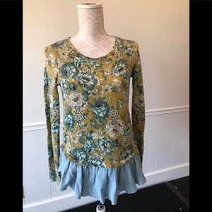 Anthropologie Silka top size xs